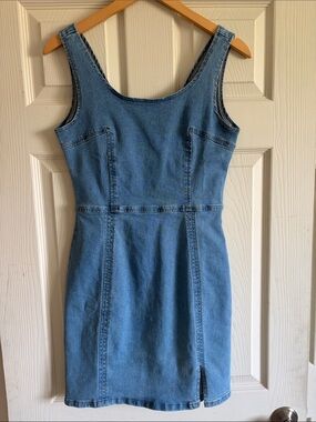 Denim dress